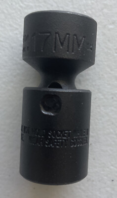 PROTO PROFESSIONAL - 17MM Impact Swivel Socket - 3/8'' Drive - New - 77517MP