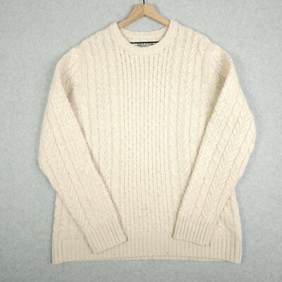 Cable Knit Duluth Trading Shetland Wool Sweater Duluth Sweater