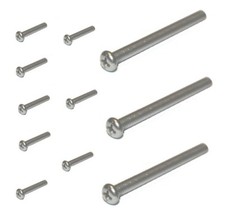 Honda CB400N - Brake Light / Indicator Lens Screw Pack - A2 Stainless Philips
