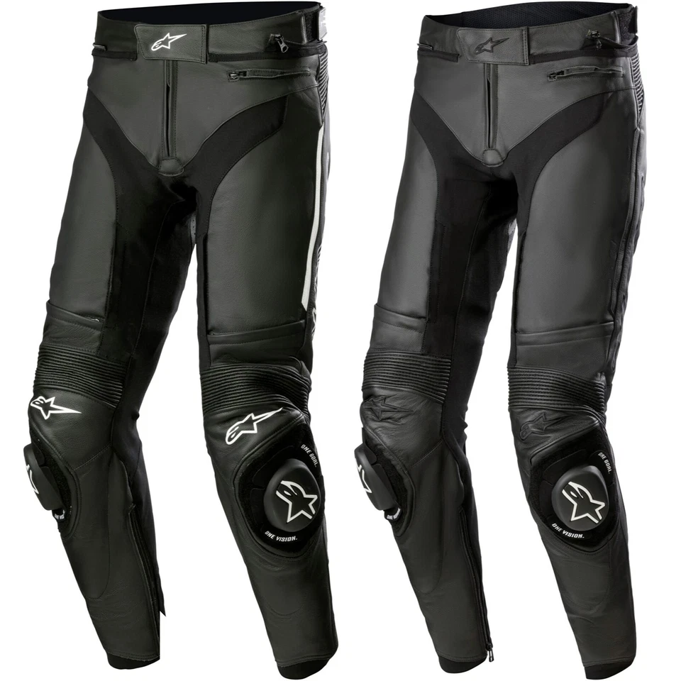 Alpinestars Herren Motorrad Hose Missile v3 - Motorrad Lederhose Sommer Racing - Bild 1 von 1