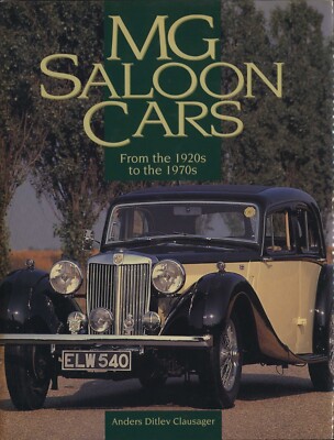 MG Saloon Cars From the 1920s to the 1970s by Anders Ditlev Clausager-Hardcover
