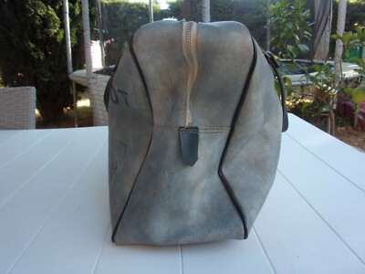 Sac De Foot Vintage – Clubs Français – Années Avant 2000 – Gris – Taille Unique
