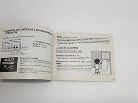 Wild Gunman Nintendo NES-WG-ESP Anleitung Booklet Manual