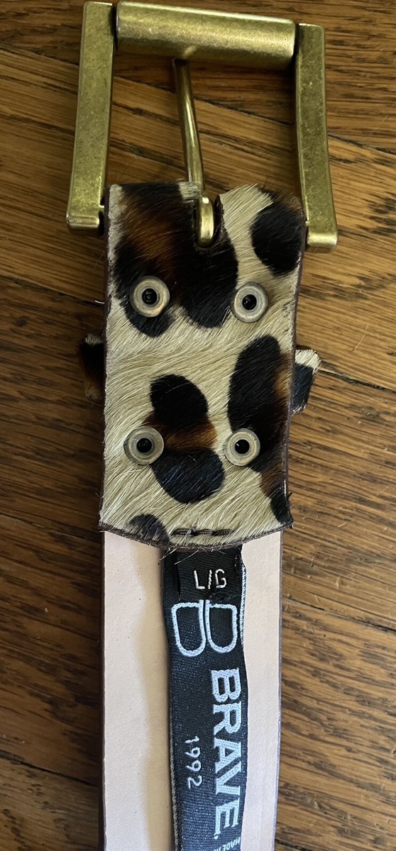 Brave 1992 Leysa belt. Leopard print. Shipping in orginal  display picture 1