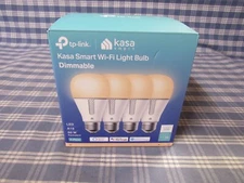 Kasa Smart Light Bulbs works with Alexa and Google Home, Dimmable FREE SHIPPING.