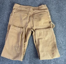 Rocky Outdoor Gear Carpenter Jeans Men’s Size 36x32 Brown Duck Work Wear FLAWED