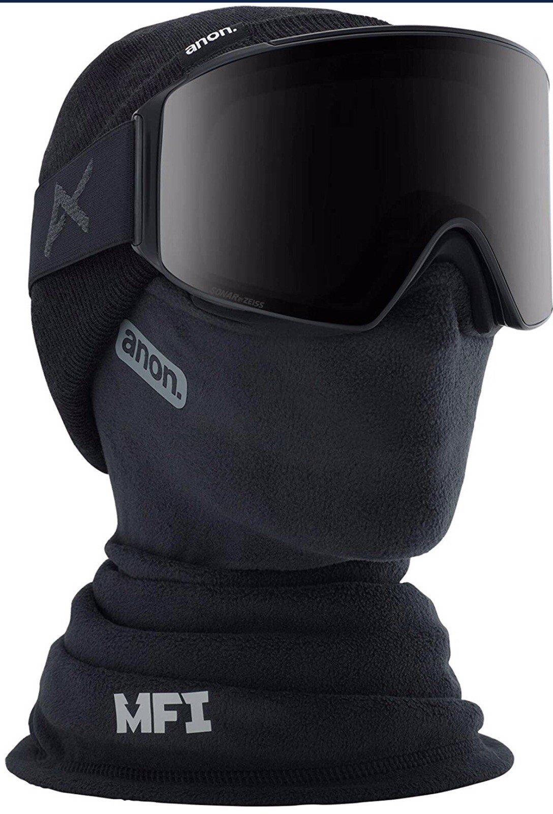 anon MFI Beanie Neckwarmer Black for 