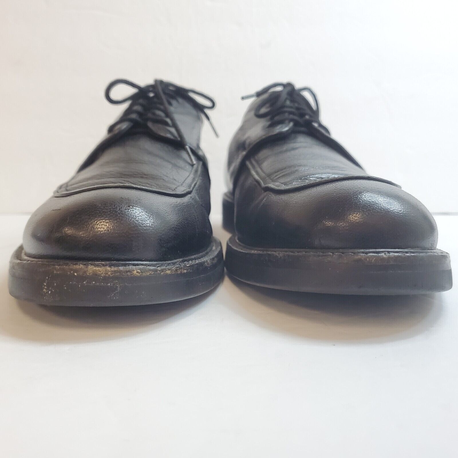 SAOLA Oxford uomo Bruno Magli Renzo in pelle taglia 10 5 nere accademia preppy ufficio