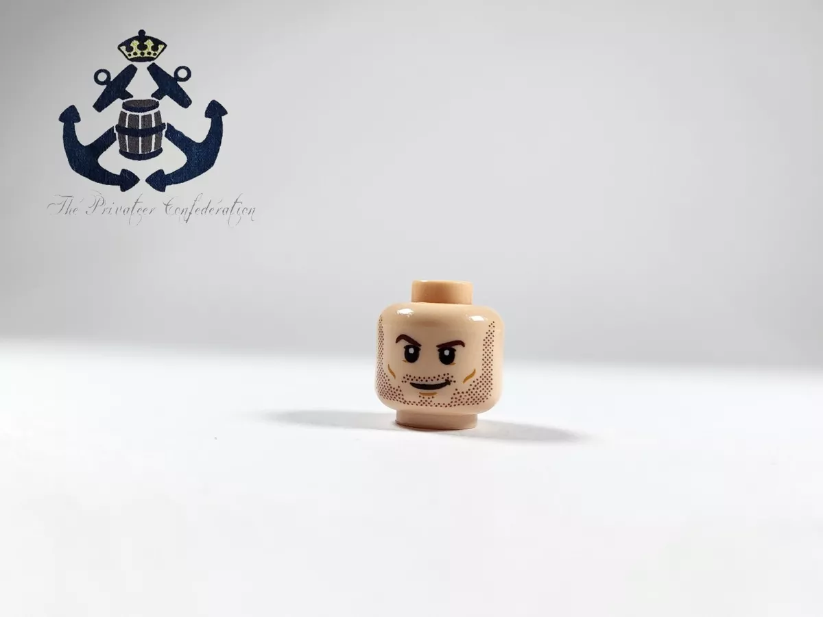 LEGO Minifigure Head Stubble Angry For Star Lord Winter Soldier 3626cpb1152