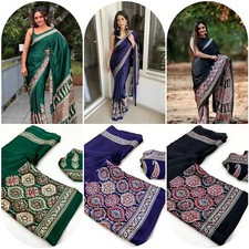 Saree Blouse Bollywood Party Wear Indian Pakistani New Sari Wedding Designer