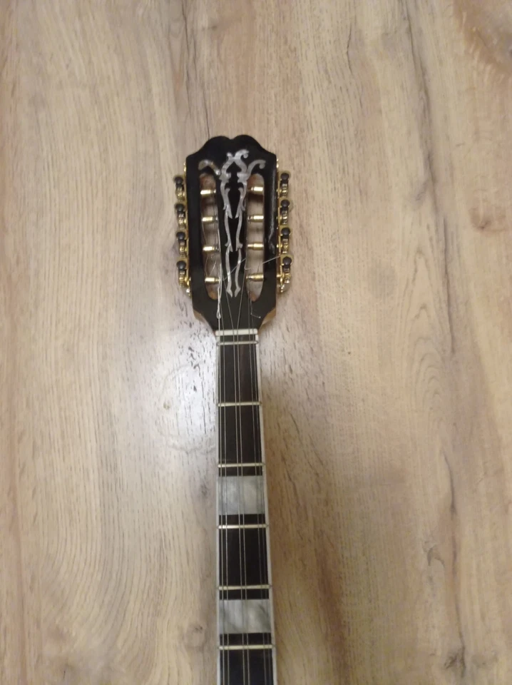 Greek Bouzouki Handmade six string 1960 & Hardcase & Pickup & Tuner&300 B.track - Image 4 of 4