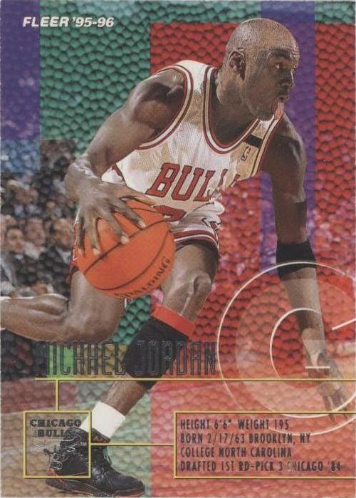 1995-96 Fleer - Michael Jordan #22 for sale | eBay
