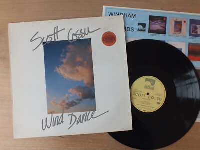 Scott Cossu - Wind Dance  GERMANY  1981   LP   Vinyl  mint-