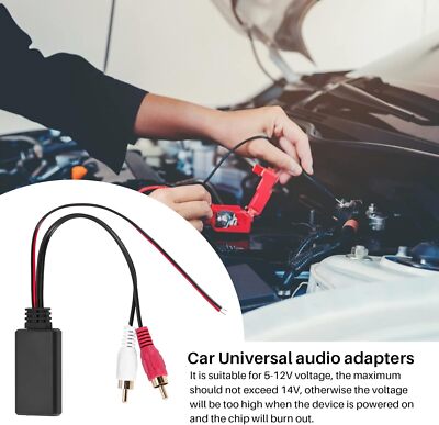 Auto Bluetooth Audio Adapter Kabelloses AUX Modul Adapterkabel für Autoradio