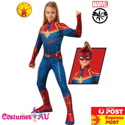 Costume Carnevale Capitan America Costume Donna Capitan Marvel