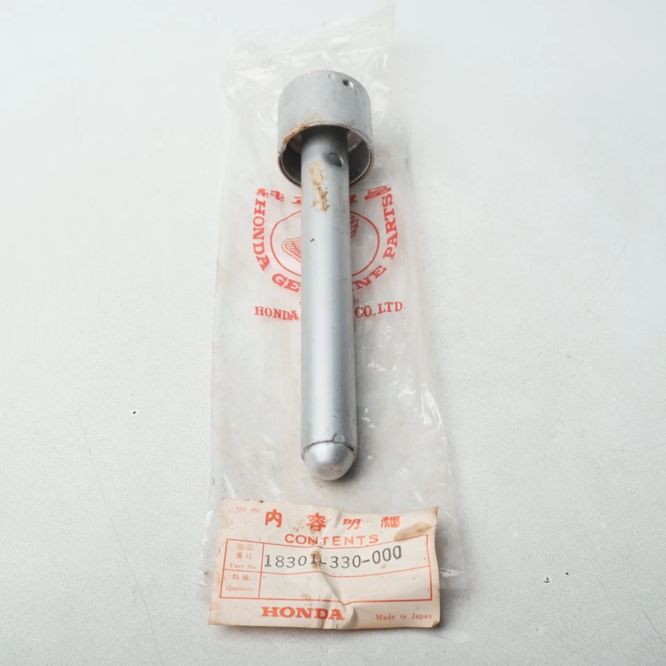 Difusor de tubo silenciador de escape genuino HONDA CB125 CB125S CD125 P/N 18301-330-000 Foto 4 de 4
