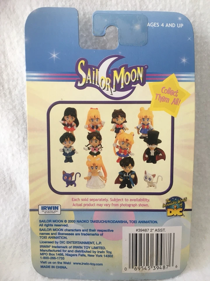 Boneco Sailor Moon Sailor Jupiter novo 2” NOS Noako Takeuchi Kodansha - Imagem 3 de 4