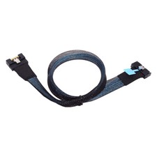 CY PCI-E 5.0 MCIO Slimline 8i 74Pin Male to SFF-8654 SAS 4.0 74Pin Cable 50CM