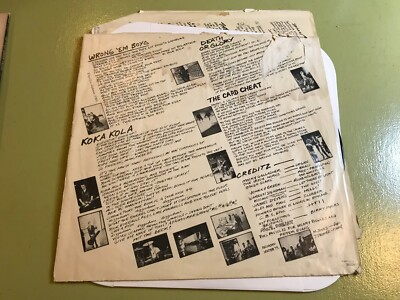 The Clash LONDON CALLING 1979 DOUBLE LP e236328 epic vinyl