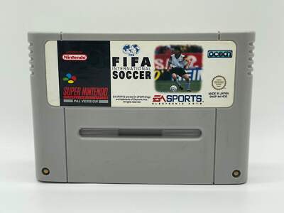 FIFA International Soccer [Super Nintendo Entertainment System / SNES]