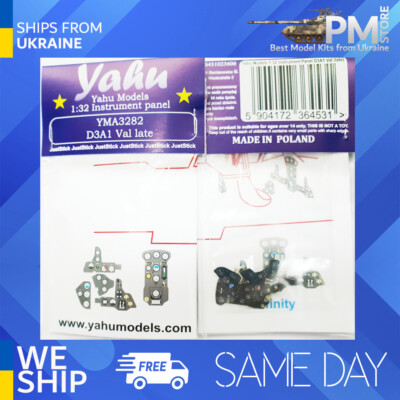 Yahu Model YMA3282 1/32 Instrument panel for D3A Val for Infinity