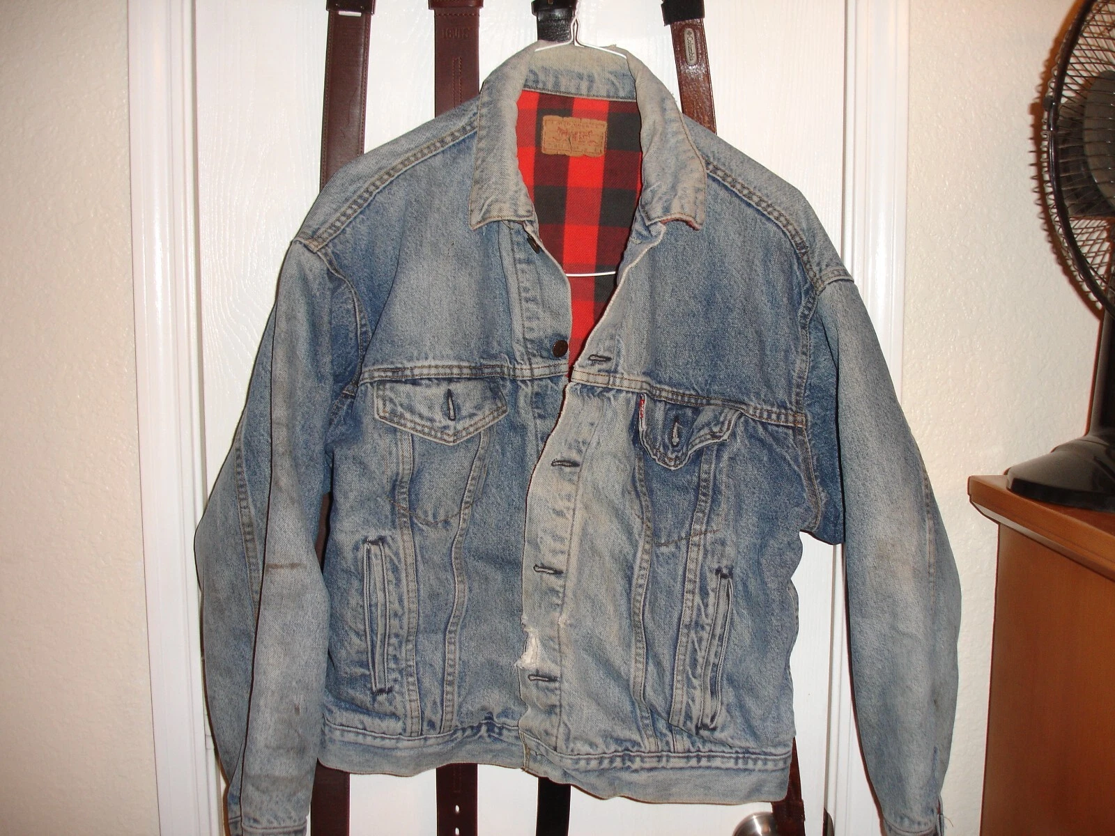 Levis Jean Jacket Vintage Large