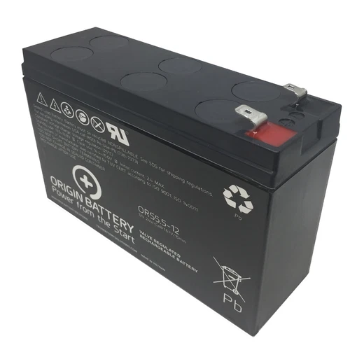 12V 6Ah UPS Battery for APC Back-UPS BGE90M Replacement SLA AGM HR1224W F2