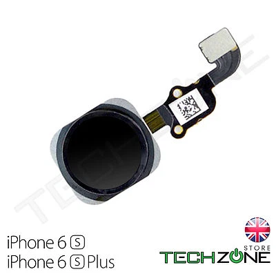 OEM ( ORIGINAL EQUIPMENT MANUFACTURER ) For iPhone 6S 4.7" Home Button Black Flex Cable Main Menu Home Button Black