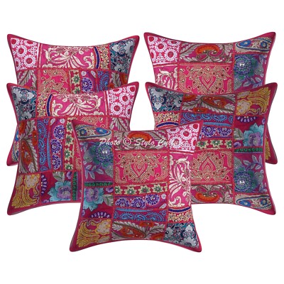 Kissenbezug Patchwork Traditionell Yoga Wohnkultur Kissenbezug Hülle 12 x 12 ...