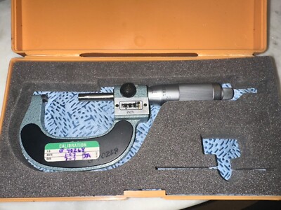 MITUTOYO OUTSIDE MICROMETER SET  NO. 102-224 1-2'' .001''
