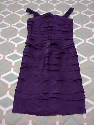 chinese dress ladies Asymmetrical Long Sleeve Dress Purple Purple / Medium