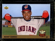 1993 Upper Deck - [Base] #433 - Manny Ramirez top prospect card