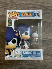 Figura Vinilo Funko Pop Games Sonic The Hedgehog #1036 Sonic With Hero Chao