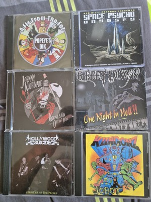 Psychobilly CD Pro Stk. 6  Klingonz, 6 Feet Down,Popeys Dig,Space Psycho 