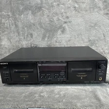 Sony TC-WE475 Dual Cassette Deck Auto Reverse Player Recorder with Pitch Control