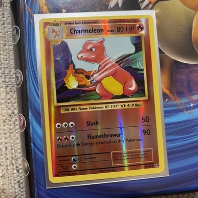 Charmeleon - 10/108 Evolutions Reverse Holo Pokemon - NM 