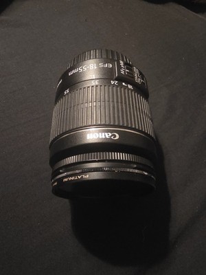 Canon EOS Rebel T6 DSLR Camera & 18-55mm Lens - Black