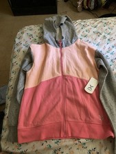 Xersion Pink and Gray Kids Hoodie