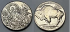 1913 HOBO NICKEL COIN DRAGON SHIP BATTLE SEA RAGING BUFFALO GIFT FREE SHIPPING