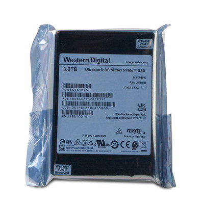 WD DC SN840 3.2TB WUS4C6432DSP3X1 0TS1876 PCIe Gen 3.1x4 4GB/s U.2 NVMe 2.5'' SSD