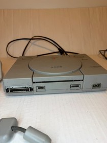 Sony PlayStation 1 PS1 Console Bundle Tested Working w/ 2 Controllers Multitap