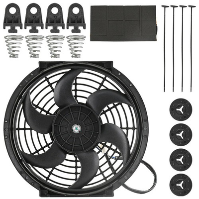 #ad 10 Inch Slim Electric Radiator Fan 12V Universal For Cars Trucks Cooling RB RCF1 $13.19