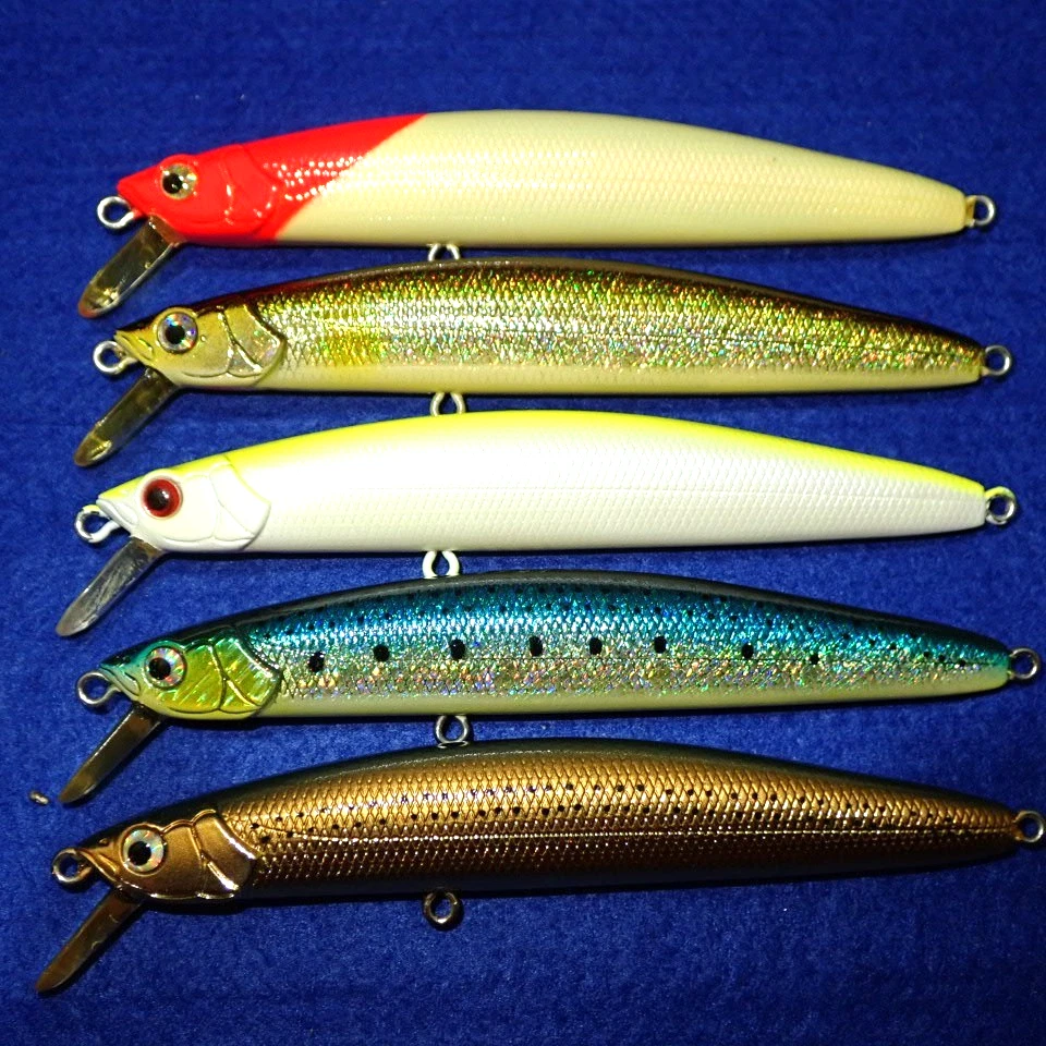 Señuelo de lubina MARIA JAPAN JDM ANGEL KISS 115mmF X 5 #1 descontinuado hecho en Japón Foto 2 de 4