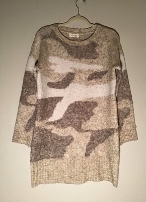 RD Style Women s Sweater Tunic / Dress Knit Long Sleeve Pullover MEDIUM