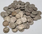 100 Unsearched Buffalo Nickels 5C Circulated Lot. H121