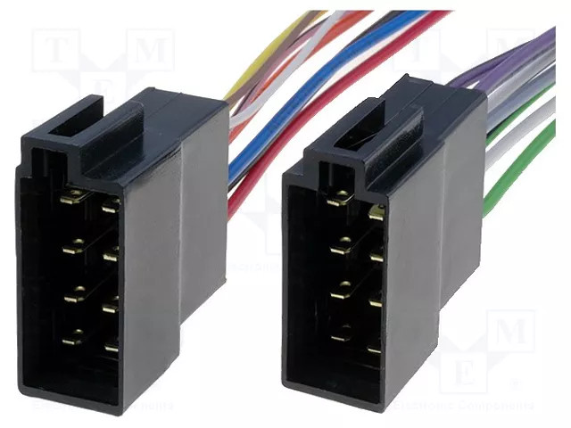 4CARMEDIA ZRS-ISO-4/16 ISO socket x2,wires