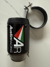 austin racing exhaust Carbon Titan 60 mm Slip...