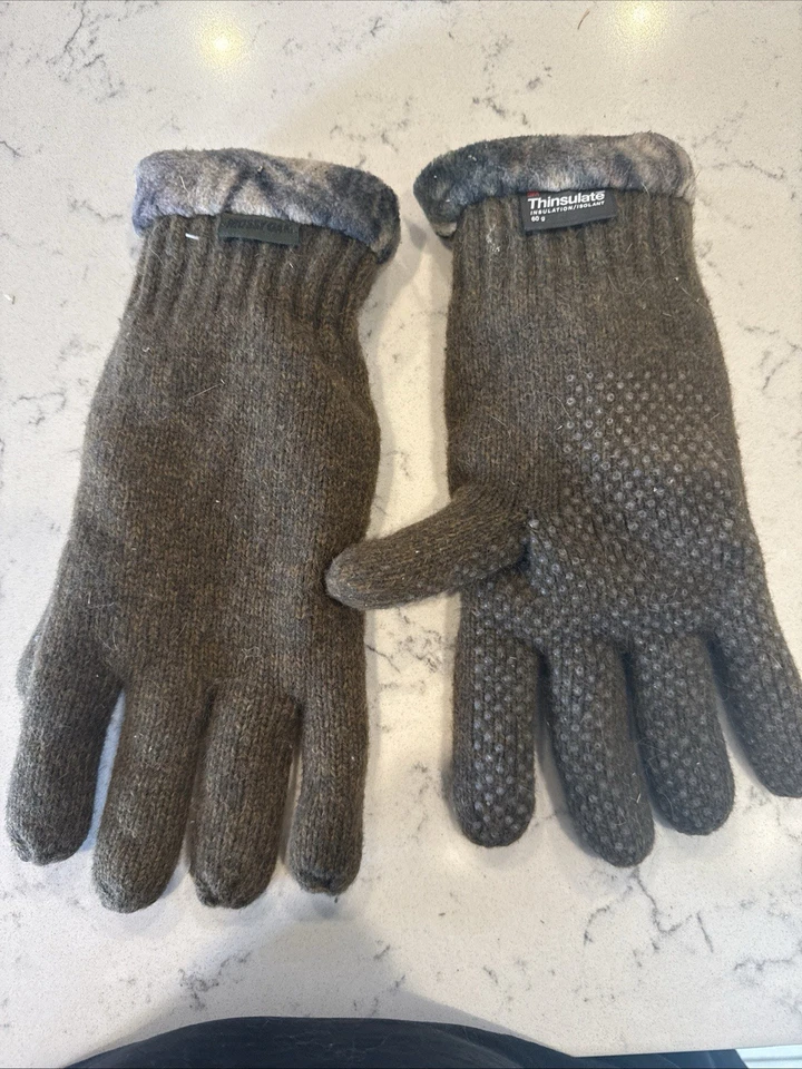 Guantes de Lana Mossy Oak Ragg Antideslizantes Microfleece Medianos NUEVO Foto 3 de 4