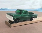 1968 VINTAGE LESNEY MATCHBOX  No 50 FORD PICKUP KENNEL TRUCK GREEN No Top