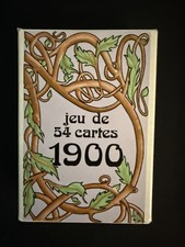 SEALED Old Vintage Grimaud Non Standard Wide 1900 Playing Cards ART NOUVEAU
